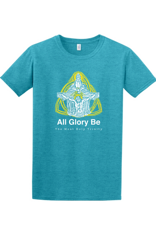 All Glory Be - Holy Trinity Adult T-shirt