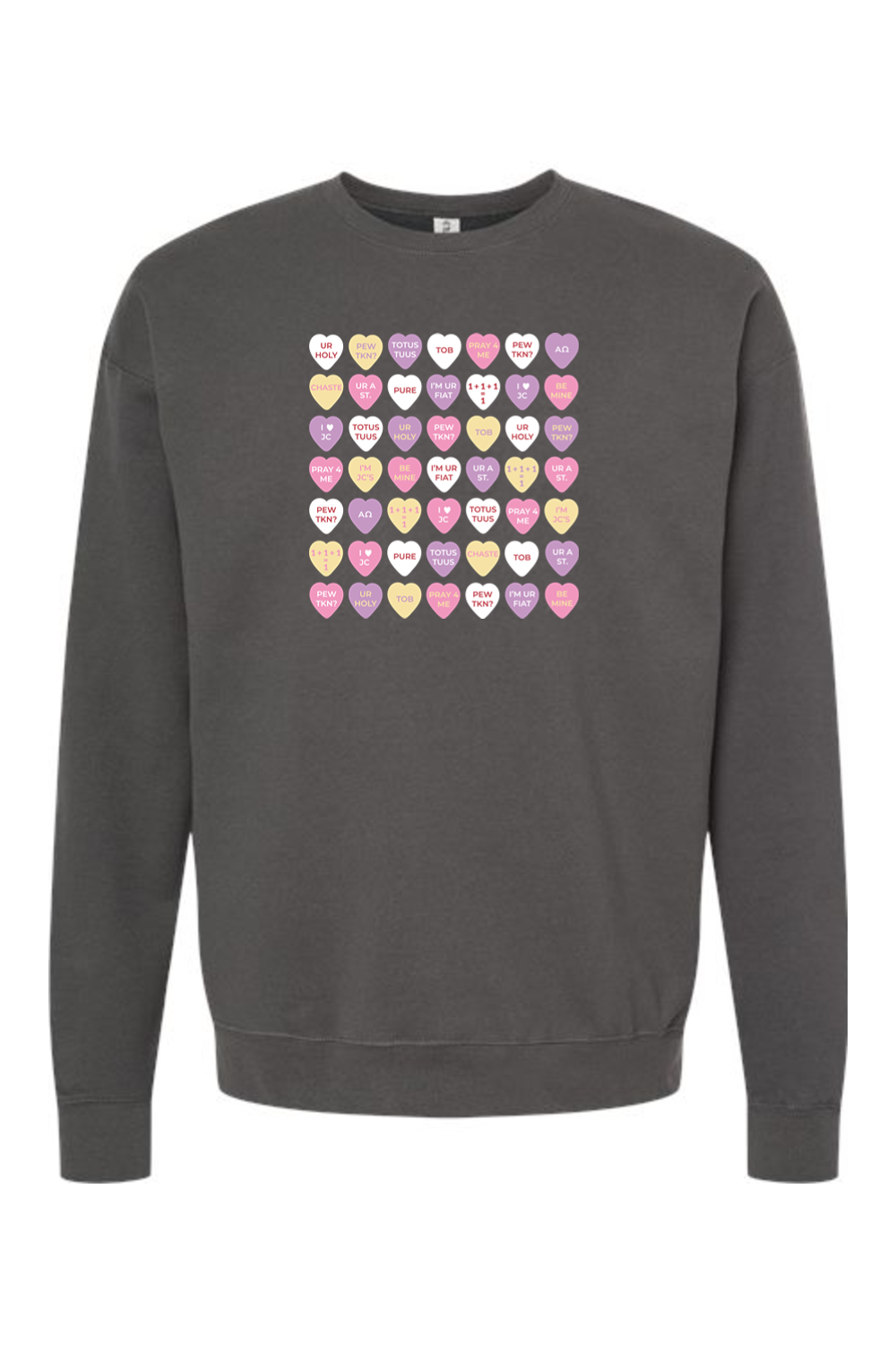 Candy Hearts - Crewneck Sweatshirt