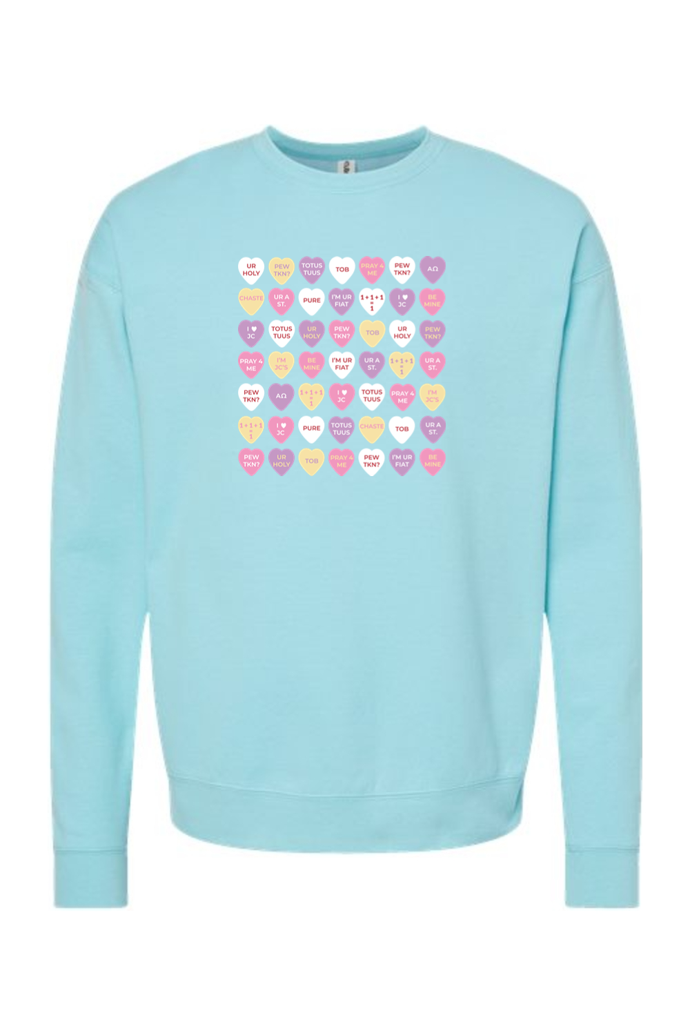 Candy Hearts - Crewneck Sweatshirt