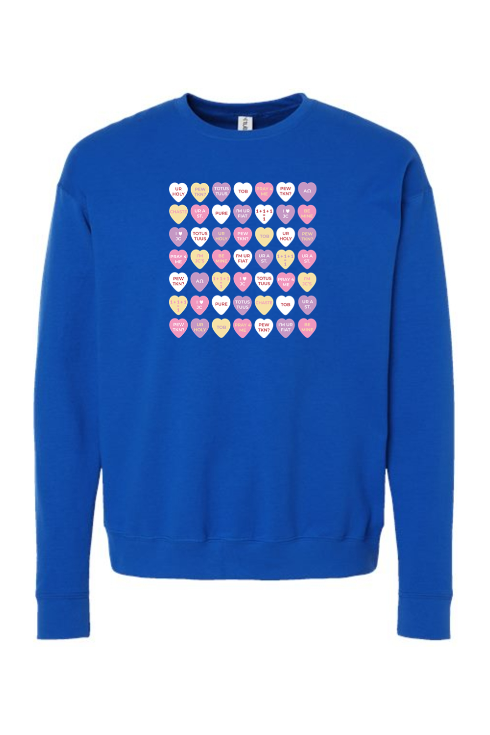 Candy Hearts - Crewneck Sweatshirt