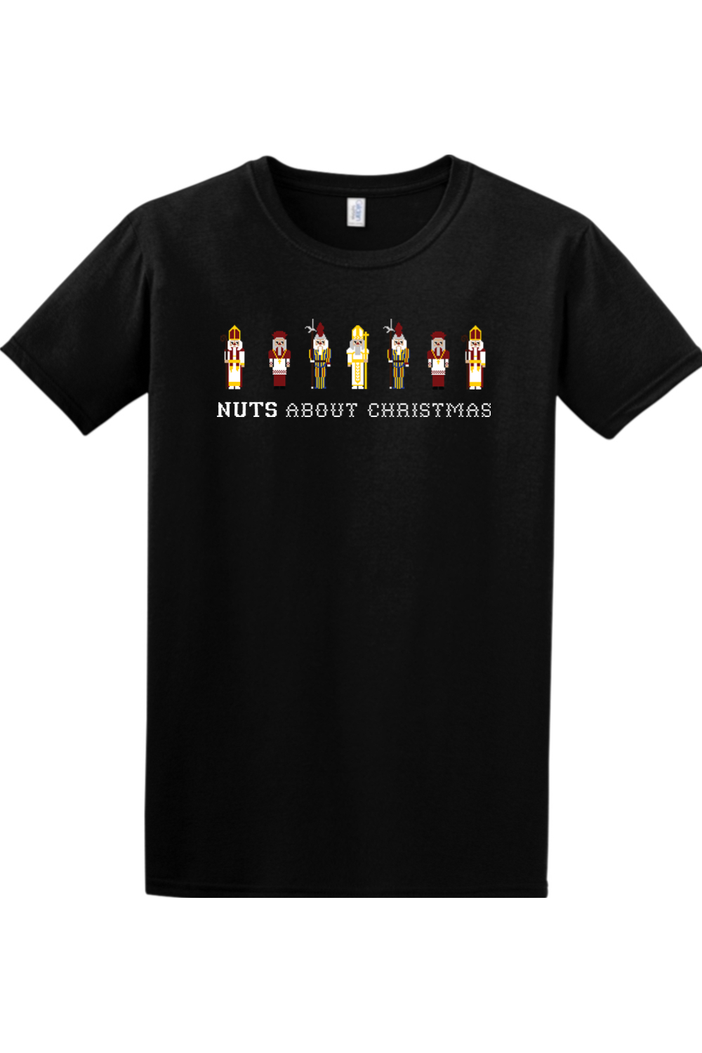 Nuts About Christmas Adult T-shirt