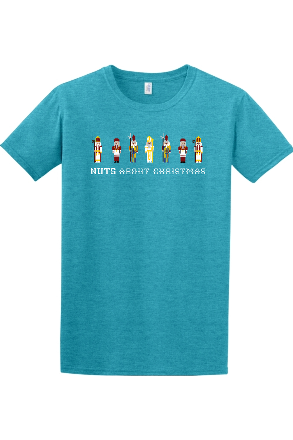 Nuts About Christmas Adult T-shirt