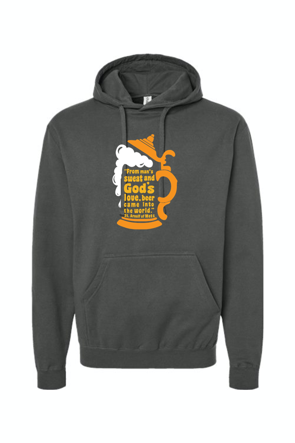 Beer Stein Quote - Hoodie Sweatshirt