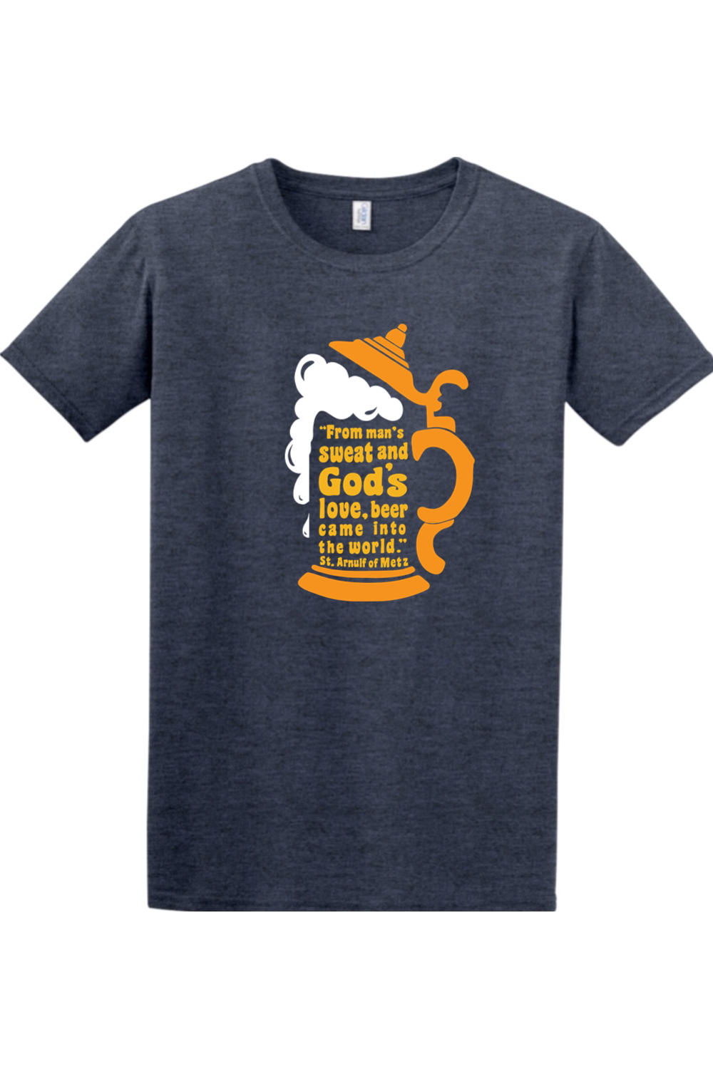 Beer Stein Quote - Adult T-shirt