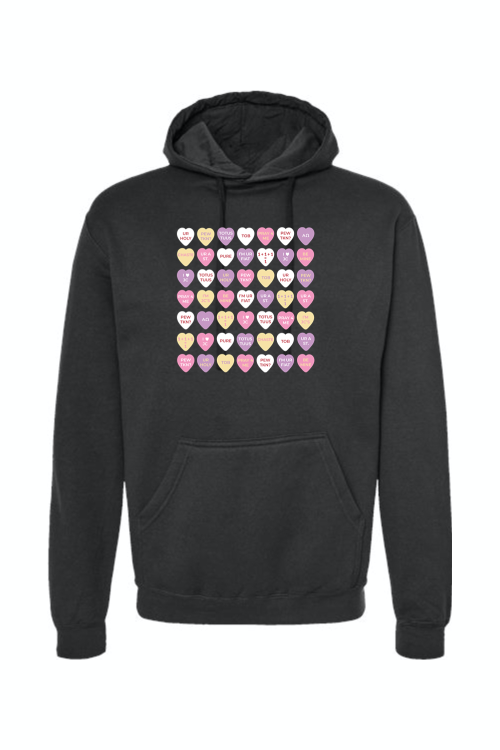 Candy Hearts - Hoodie Sweatshirt