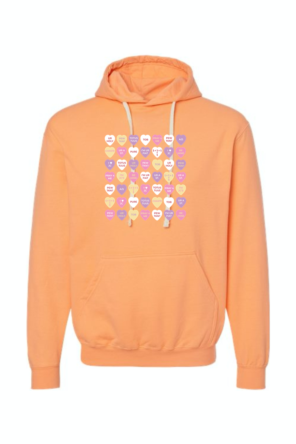 Candy Hearts - Hoodie Sweatshirt