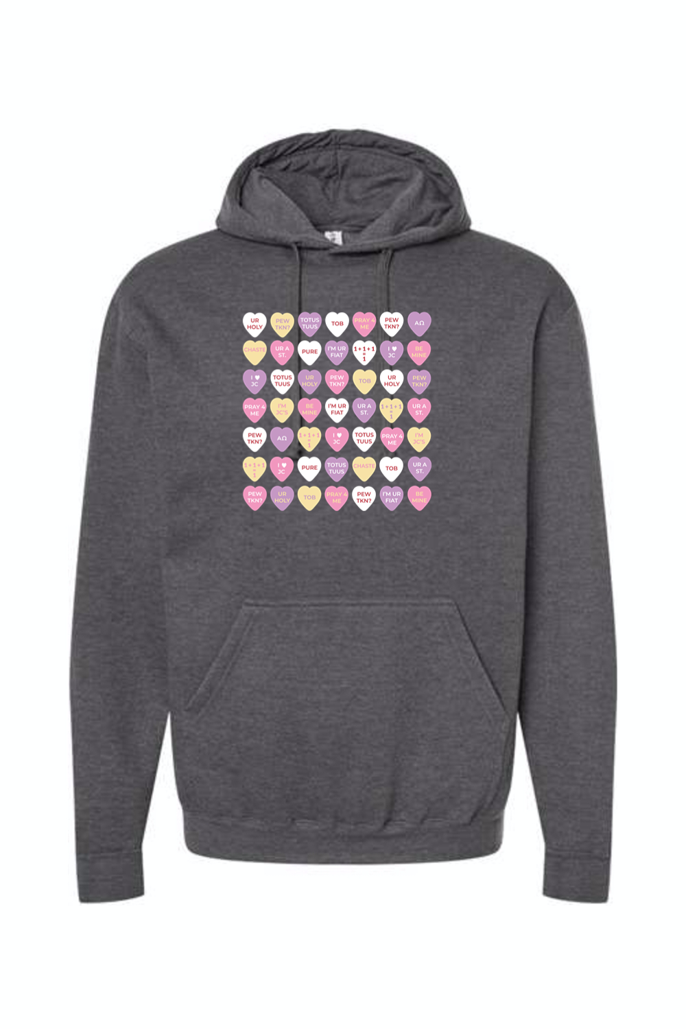 Candy Hearts - Hoodie Sweatshirt