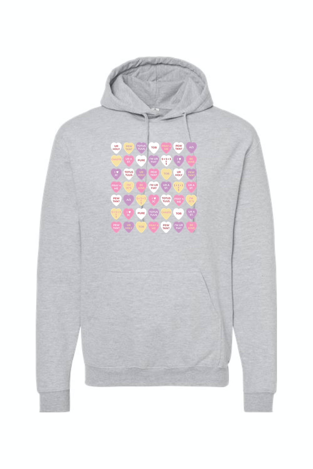 Candy Hearts - Hoodie Sweatshirt