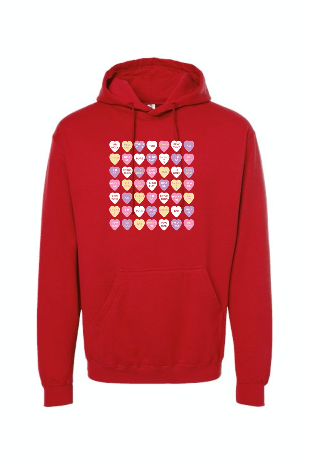 Candy Hearts - Hoodie Sweatshirt