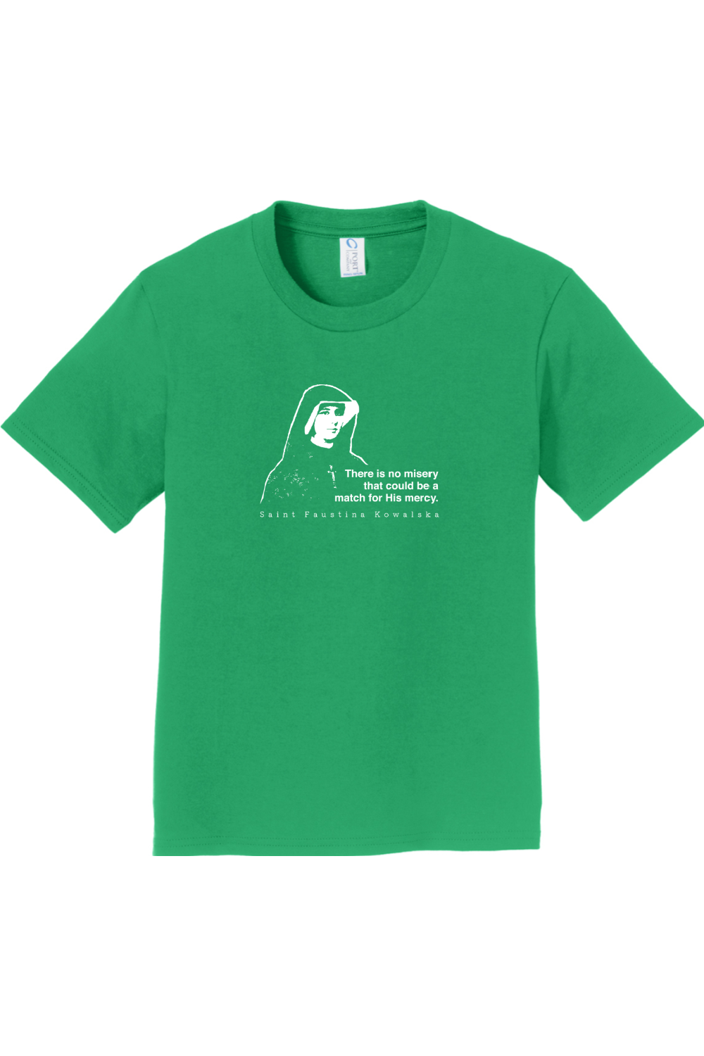 Mercy Message - St. Faustina Kowalska - Youth T-Shirt