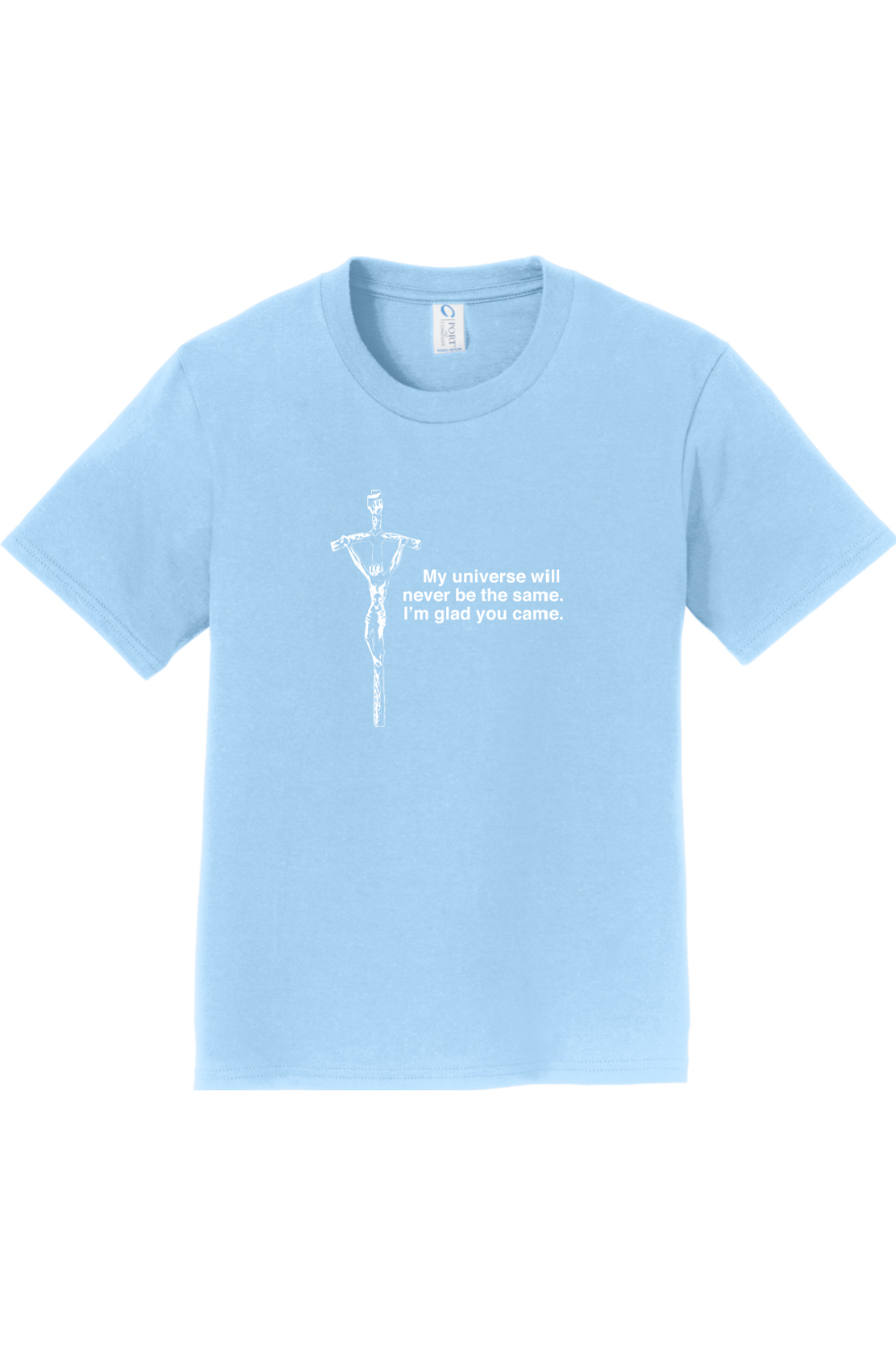 Glad He Came - Crucifix - Youth T-Shirt