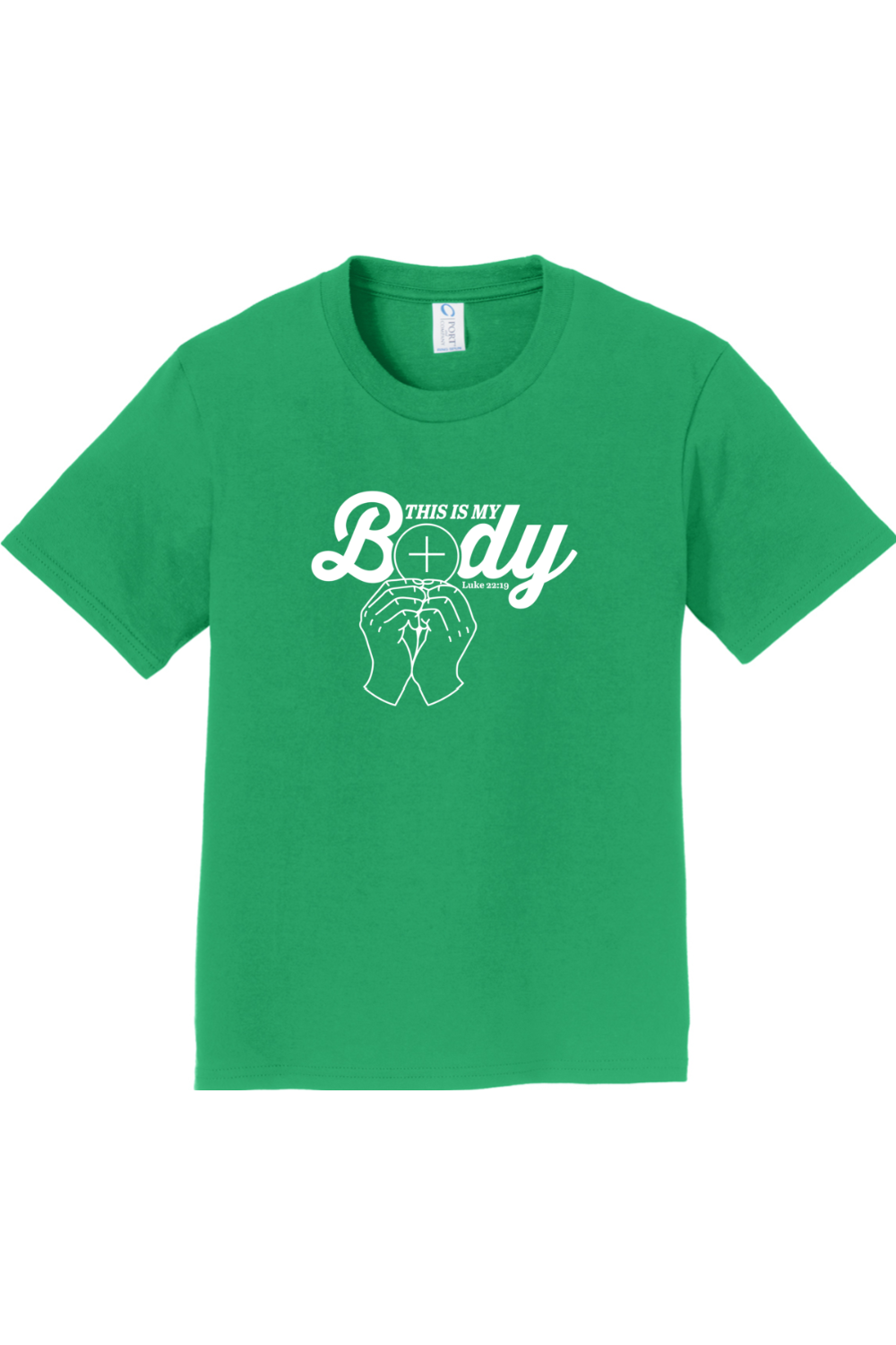 This is My Body Consecration - Luke 2219  - Youth T-Shirt
