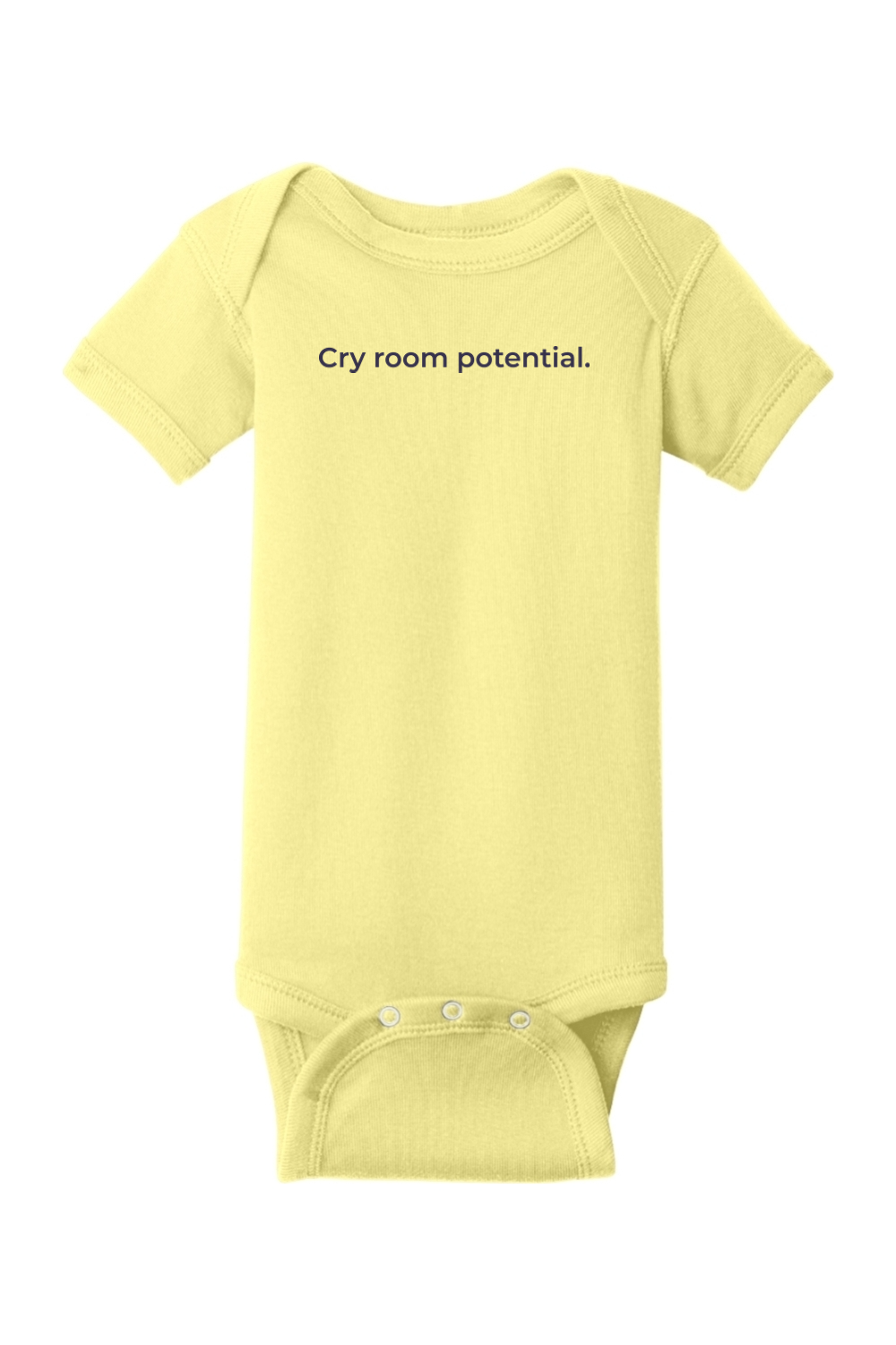 Cry Room Potential Onesie