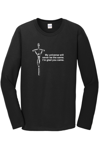 Glad He Came - Crucifix Long Sleeve