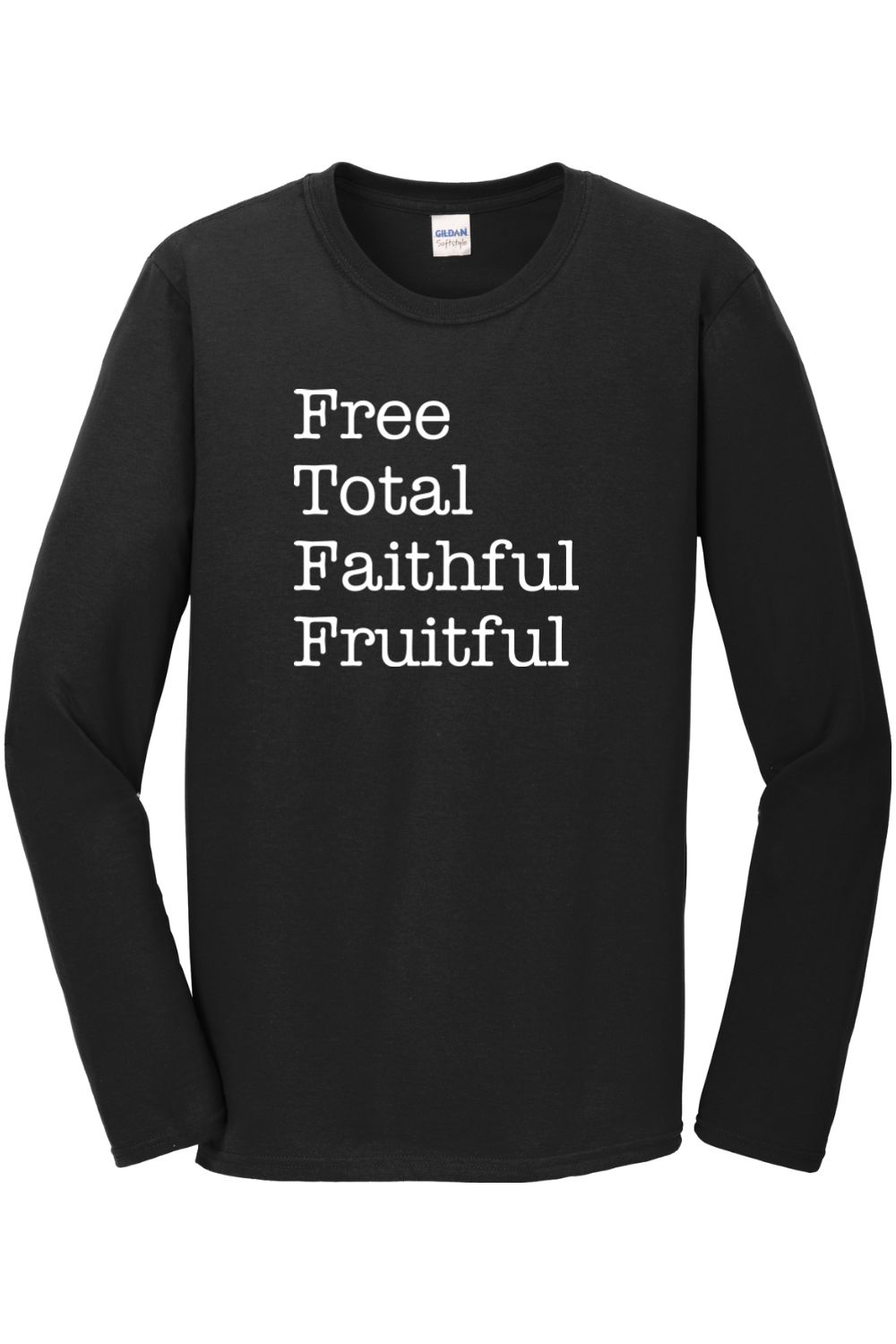 Free Total Faithful Fruitful - Theology of the Body Long Sleeve