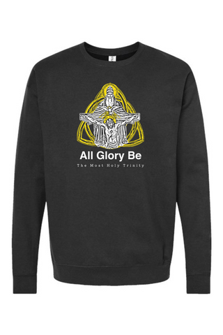 All Glory Be - Holy Trinity Crewneck Sweatshirt