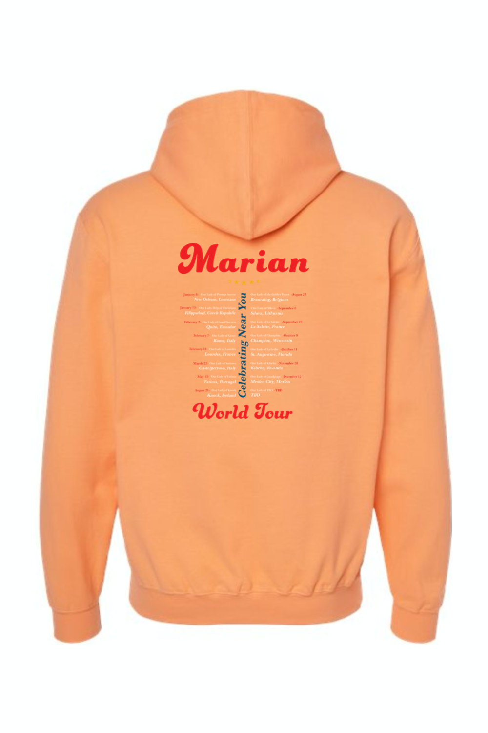 Marian World Tour - Hoodie Sweatshirt