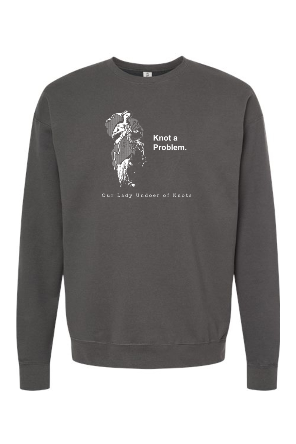 Knot a Problem - Our Lady Undoer of Knots Crewneck Sweatshirt