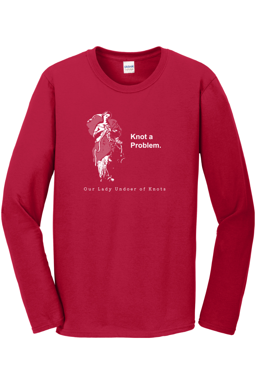 Knot a Problem - Our Lady Undoer of Knots Long Sleeve