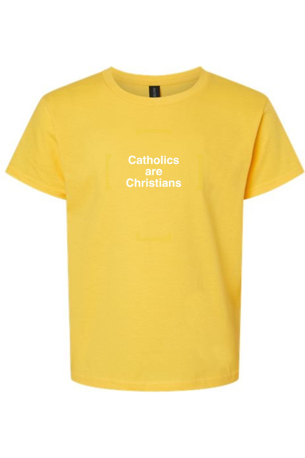 Catholics are Christians Youth T-Shirt