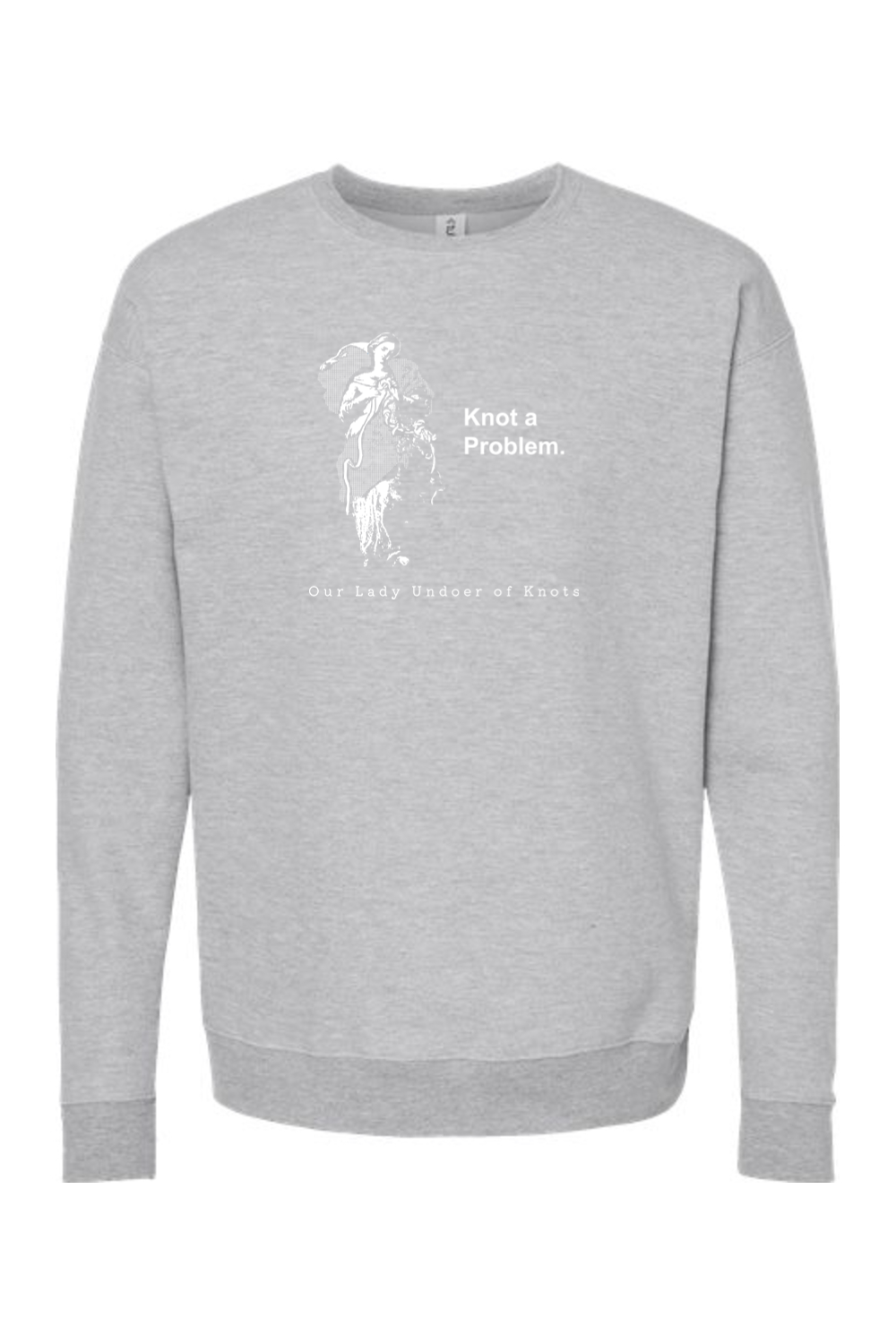 Knot a Problem - Our Lady Undoer of Knots Crewneck Sweatshirt