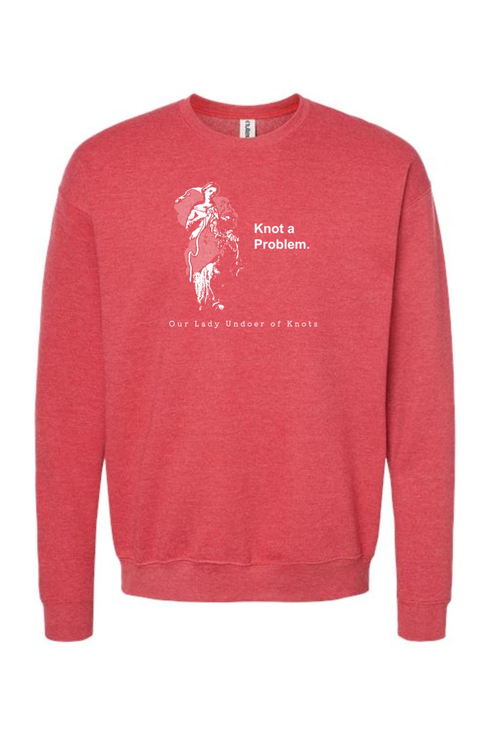 Knot a Problem - Our Lady Undoer of Knots Crewneck Sweatshirt