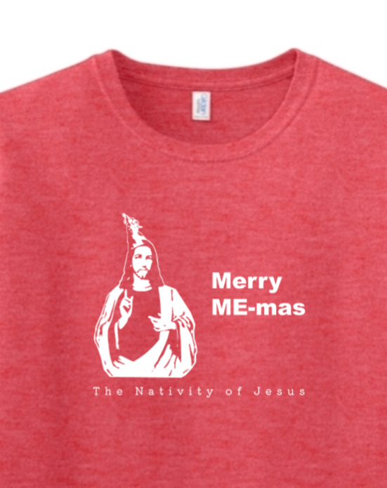 Merry ME-mas Adult T-shirt