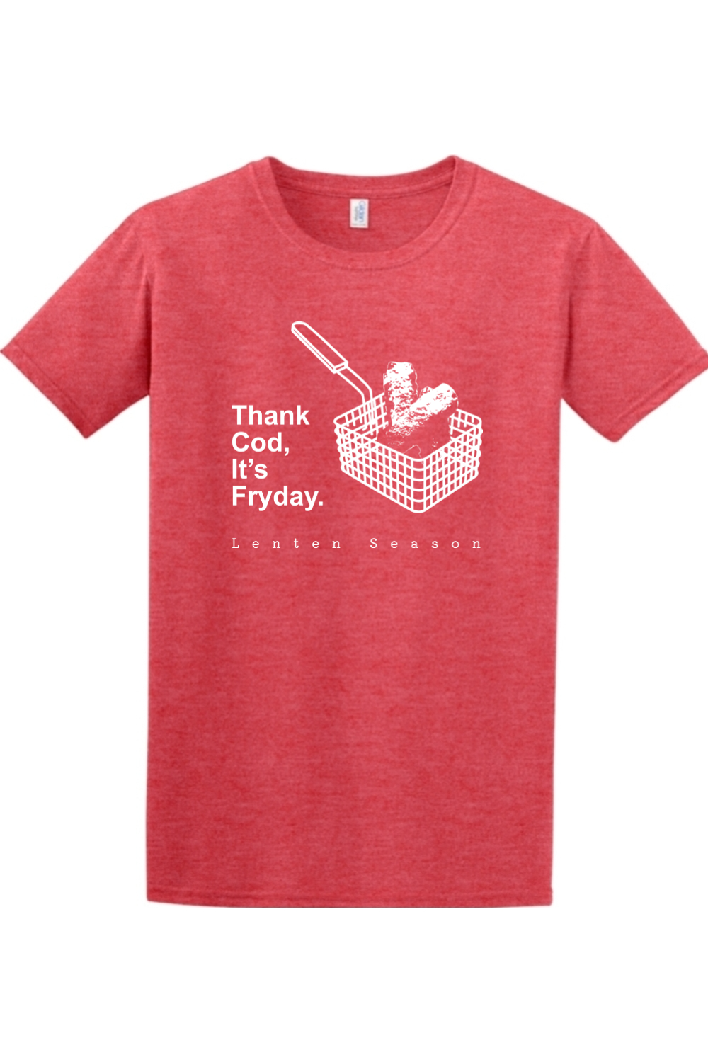 TCIF Thank Cod, Its Fryday - Fish Fry Adult T-Shirt