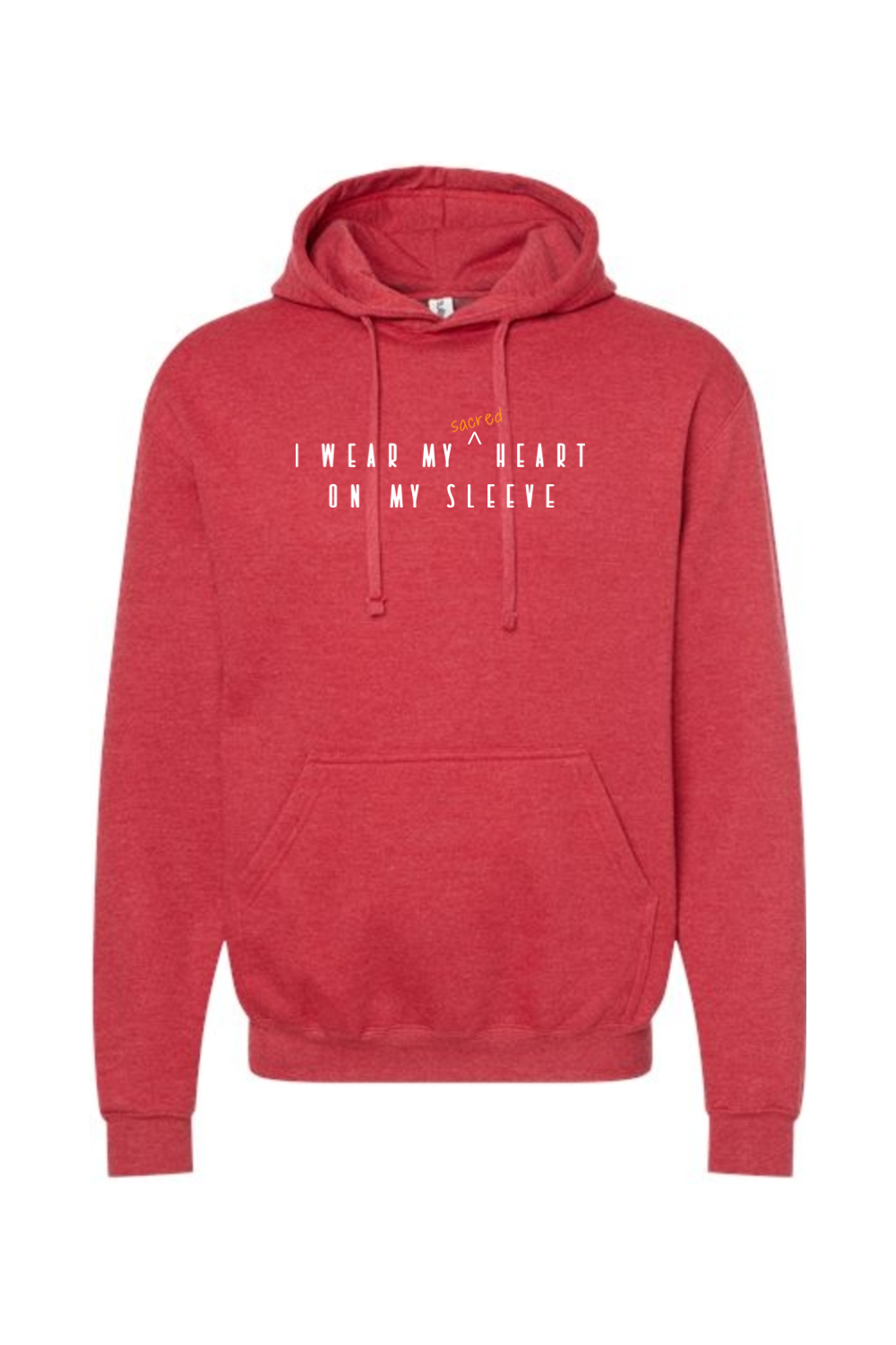 Sacred Heart On My Sleeve - Hoodie Sweatshirt