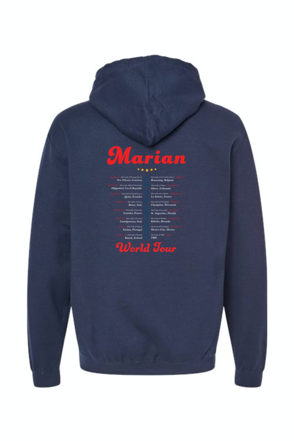 Marian World Tour - Hoodie Sweatshirt