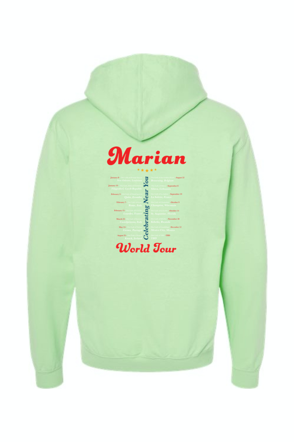 Marian World Tour - Hoodie Sweatshirt