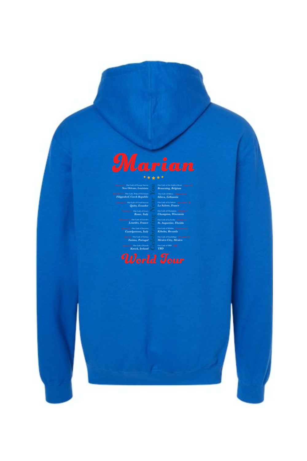 Marian World Tour - Hoodie Sweatshirt