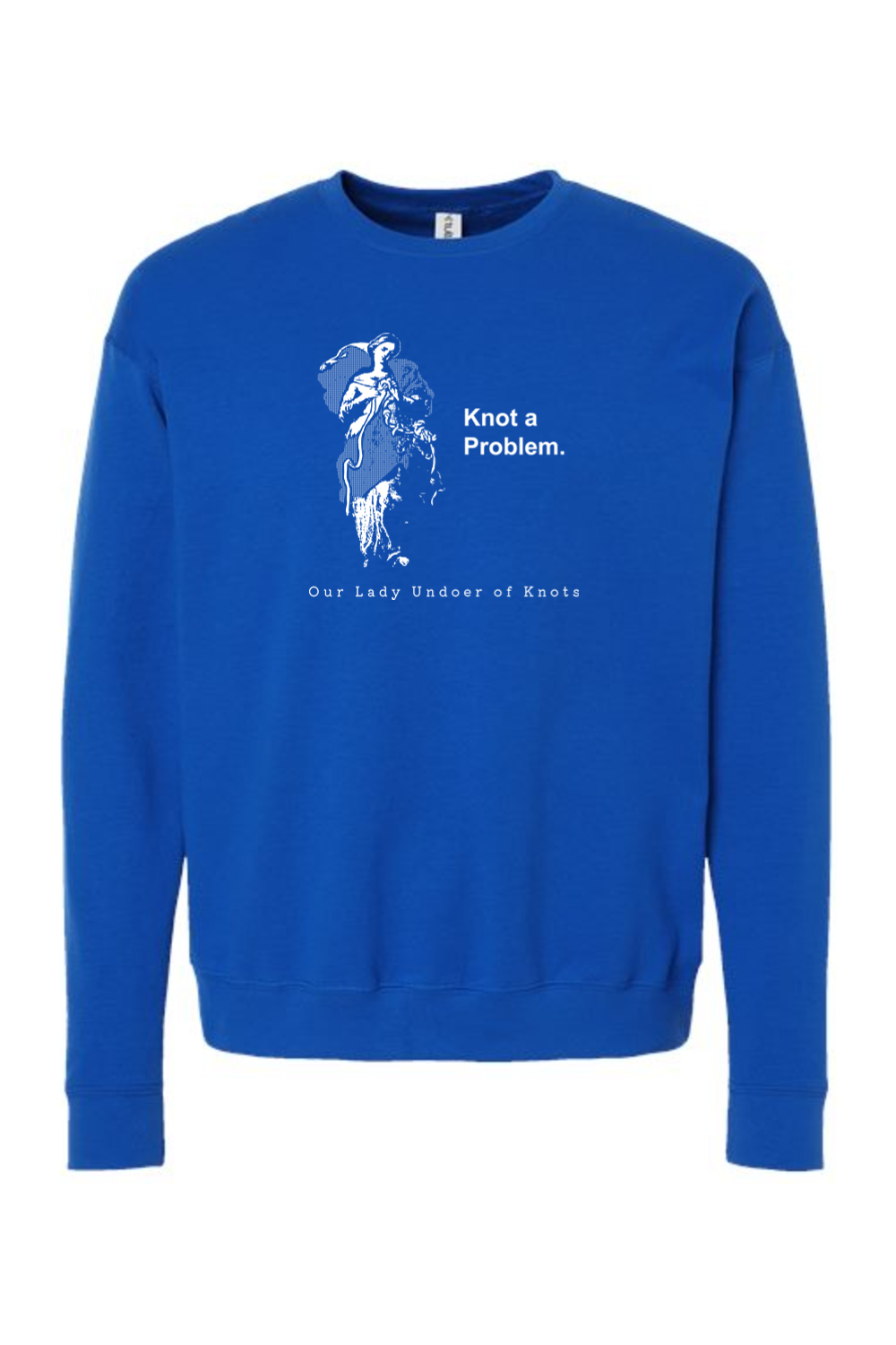 Knot a Problem - Our Lady Undoer of Knots Crewneck Sweatshirt