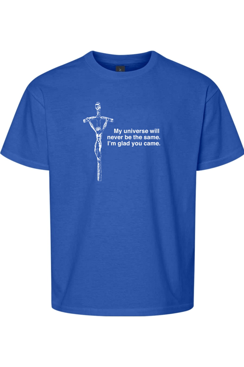 Glad He Came - Crucifix Youth T-Shirt