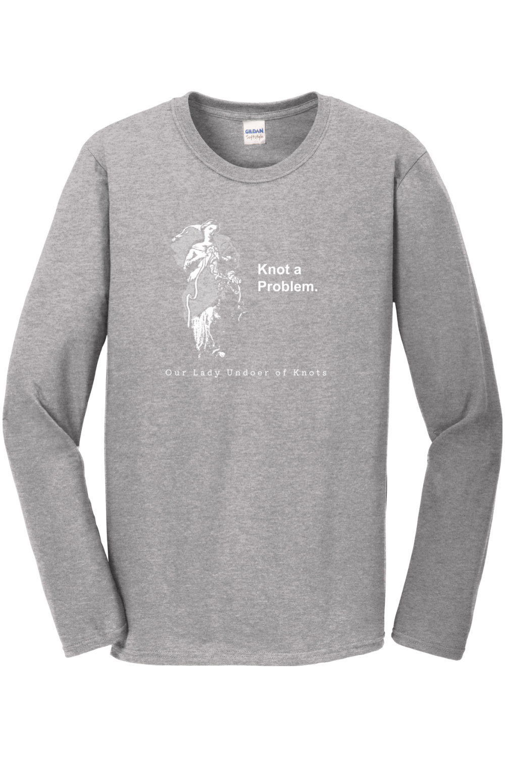 Knot a Problem - Our Lady Undoer of Knots Long Sleeve