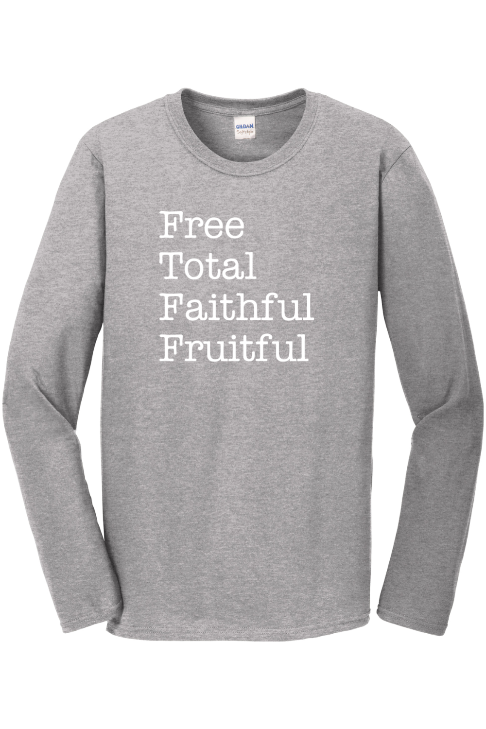 Free Total Faithful Fruitful - Theology of the Body Long Sleeve