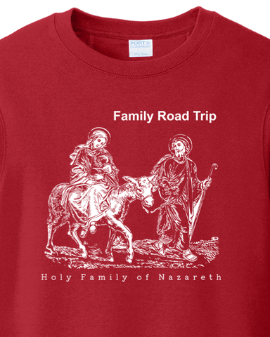 Family Road Trip - Holy Family Crewneck Sweatshirt