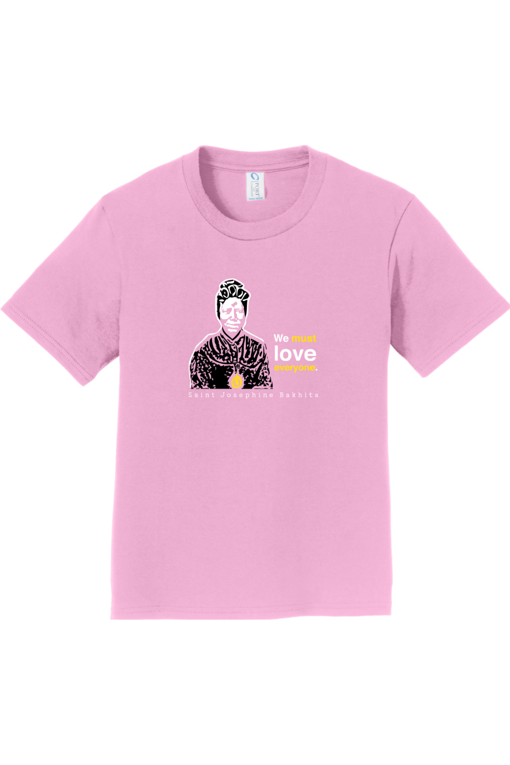 We Must Love Everyone – St. Josephine Bakhita - Youth T-Shirt