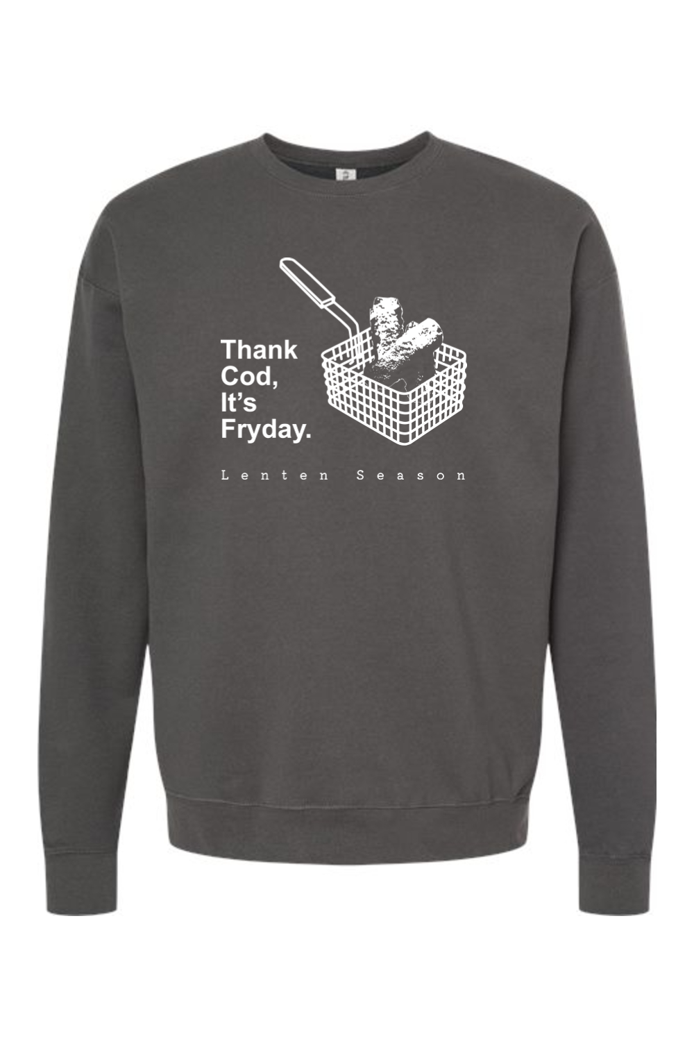 TCIF - Thank Cod, Its Fryday Fish Fry Crewneck Sweatshirt