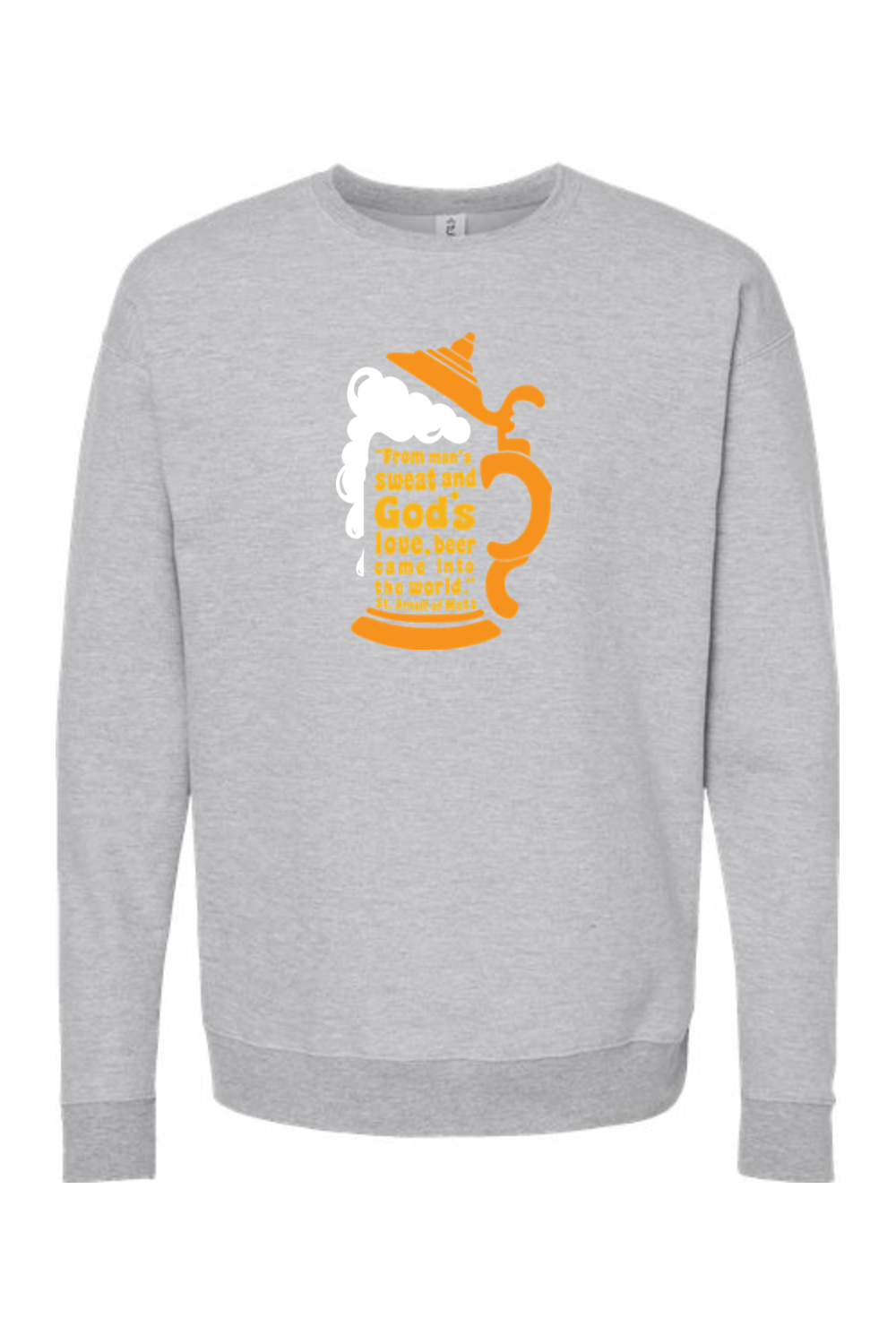 Beer Stein Quote - Crewneck Sweatshirt