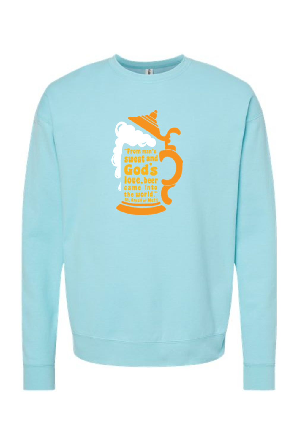 Beer Stein Quote - Crewneck Sweatshirt
