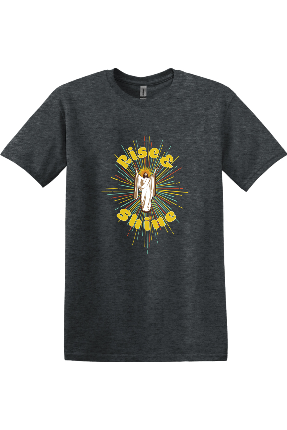 Rise & Shine - Resurrection Jesus Adult T-Shirt