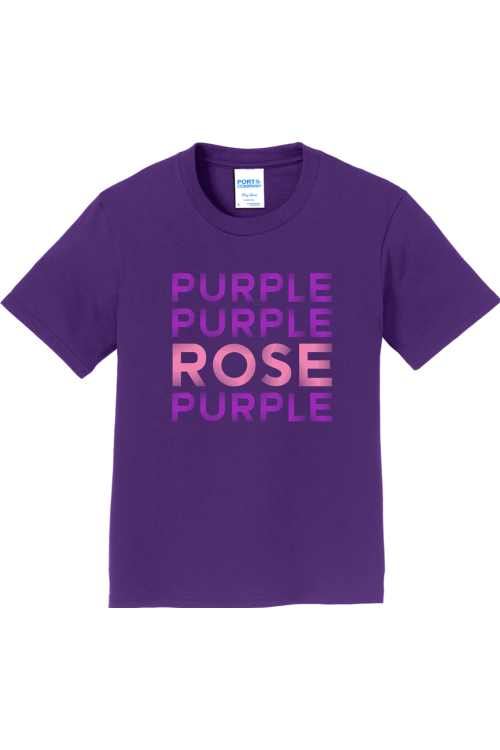 Purple Purple Rose Purple - Advent - Youth T-Shirt