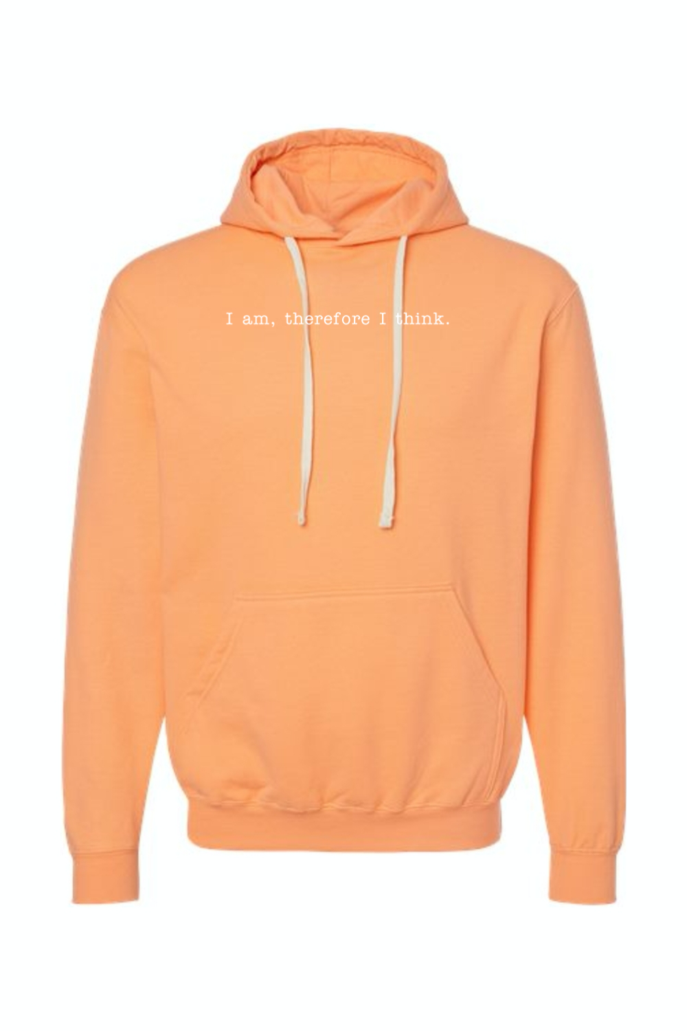 I am, Therefore I Think - Realism Philosophy Hoodie Sweatshirt