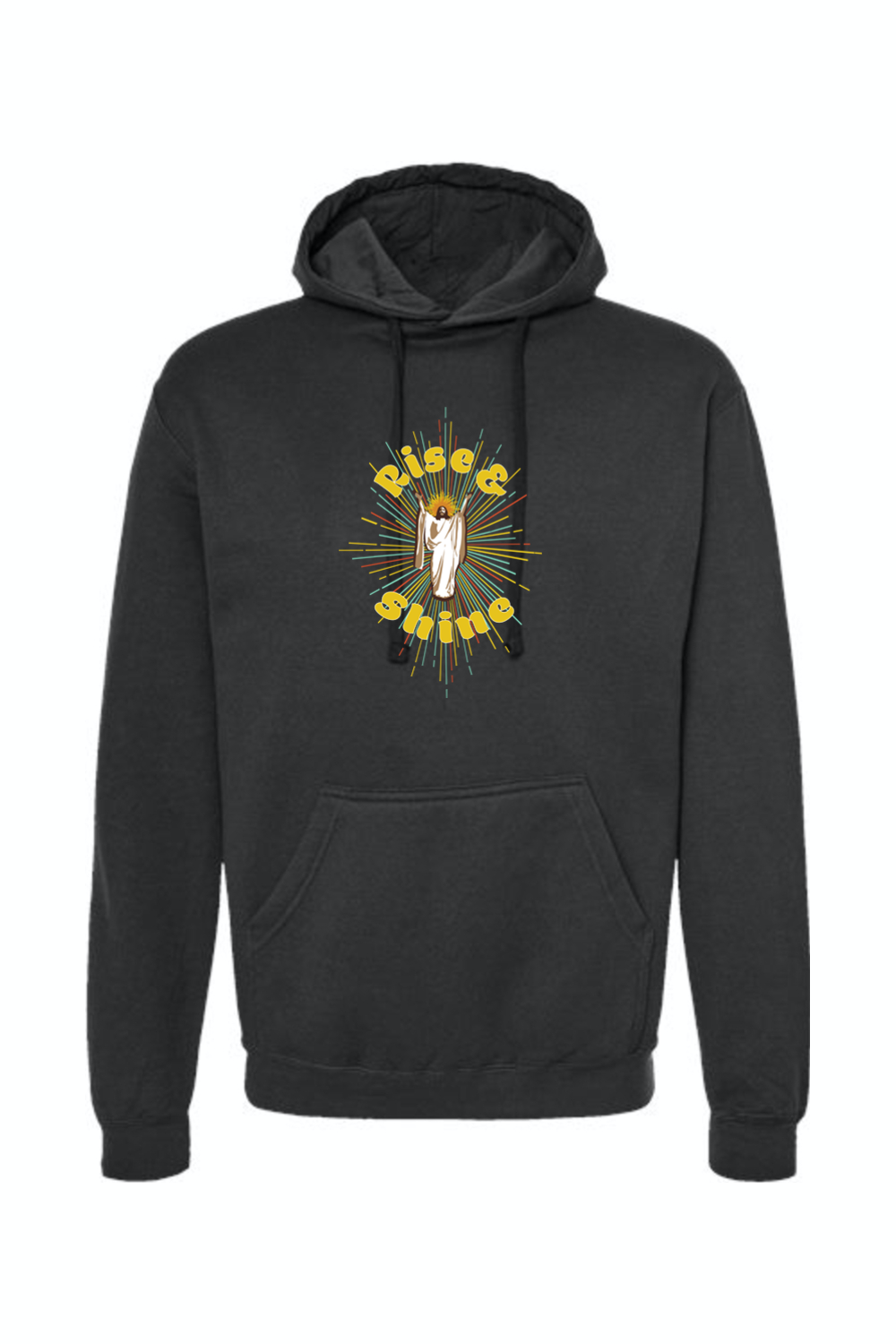 Rise & Shine-Resurrection Jesus - Hoodie Sweatshirt