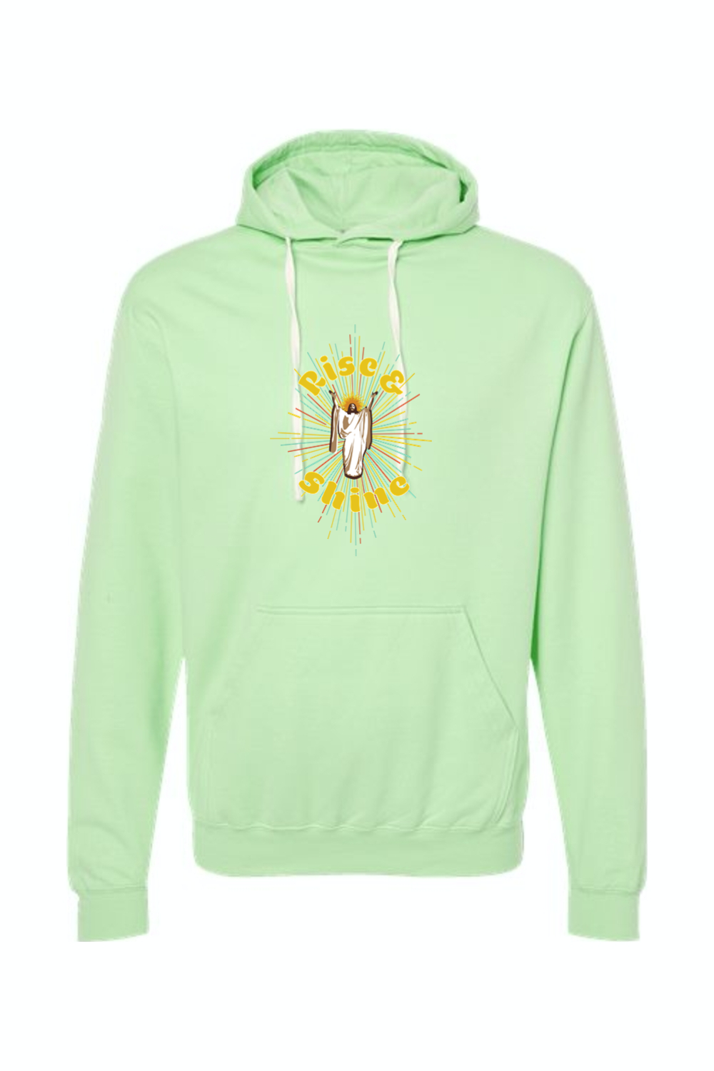 Rise & Shine-Resurrection Jesus - Hoodie Sweatshirt