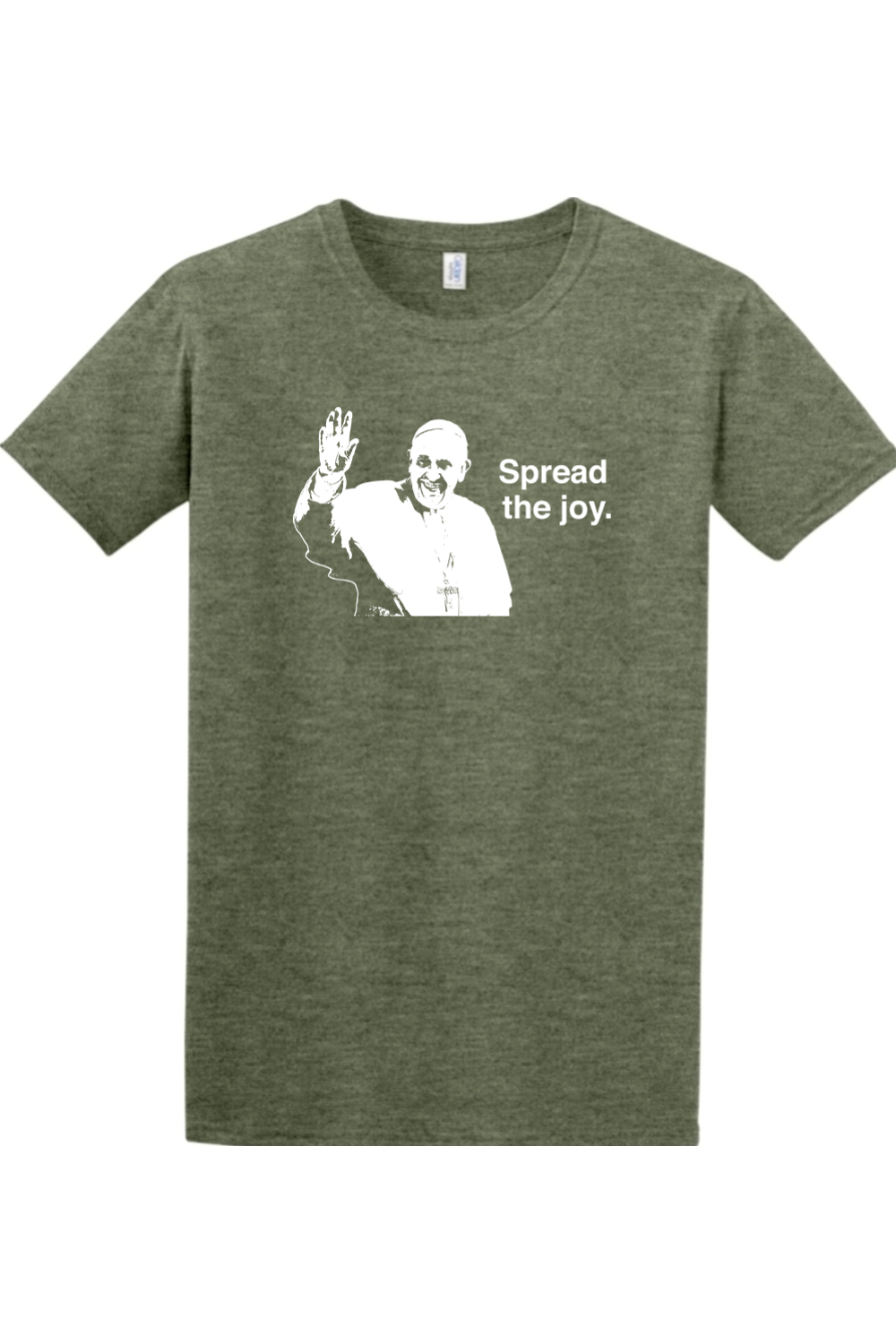 Spread the Joy - Pope Francis Adult T-Shirt