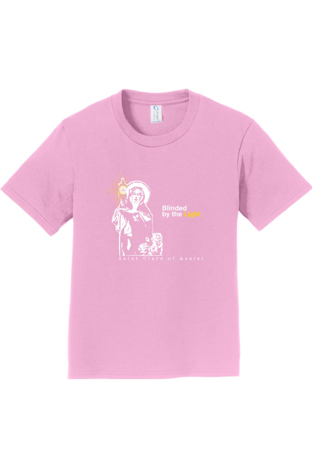 Blinded By The Light - St. Clare of Assisi - Youth T-Shirt