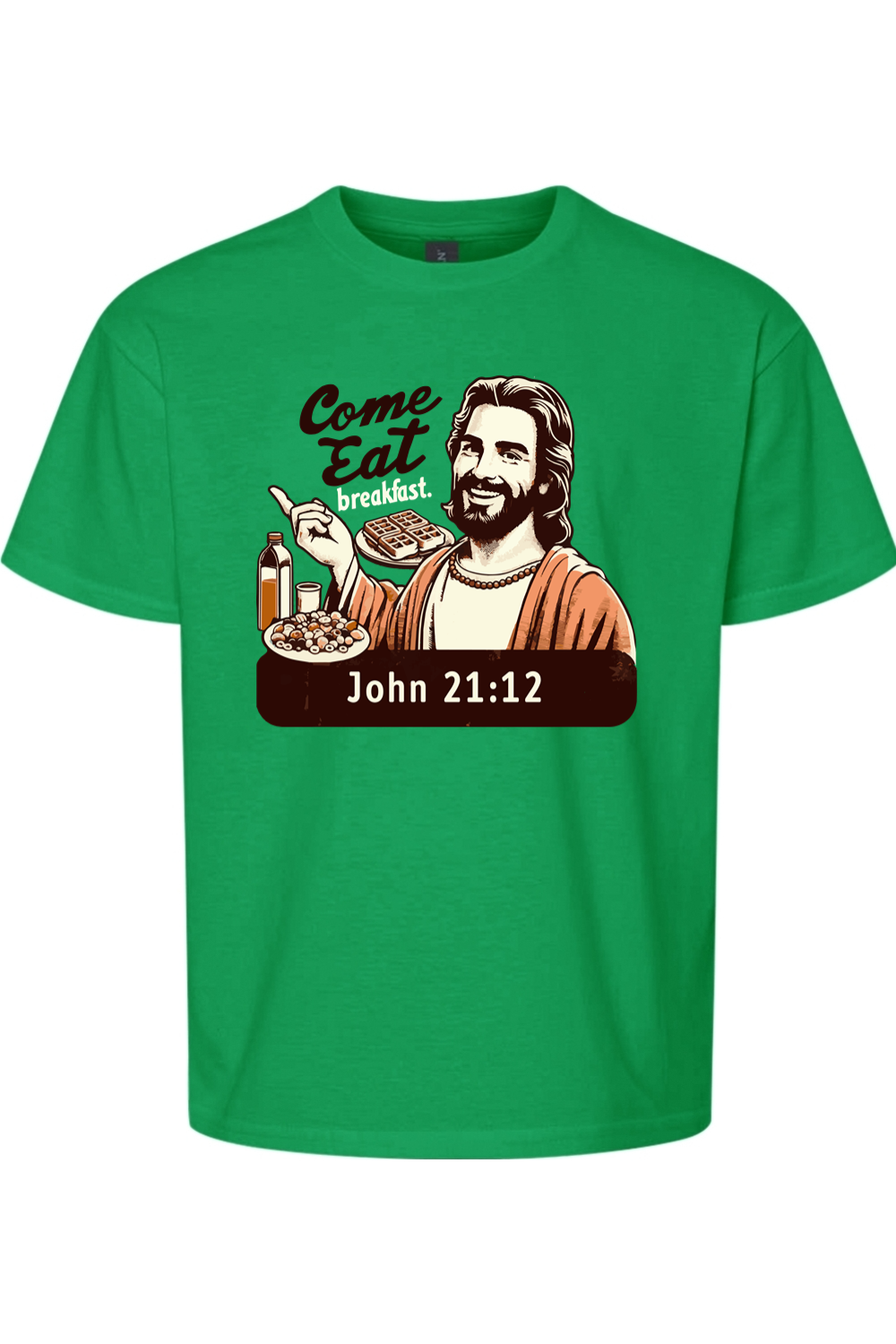 Come Eat Breakfast - John 21:12 Youth T-Shirt