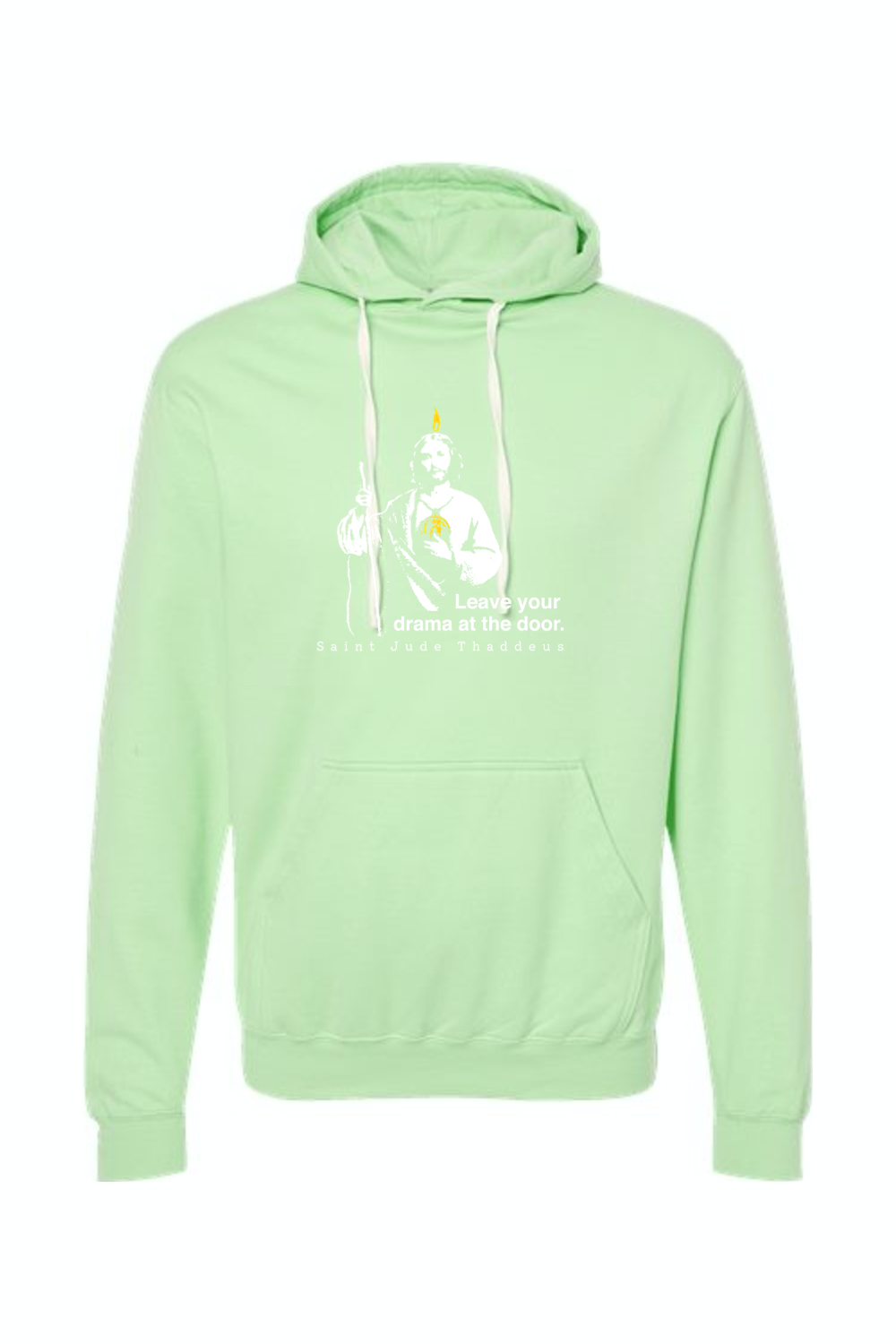 Leave Your Drama at the Door - St. Jude Thaddeus Hoodie Sweatshirt